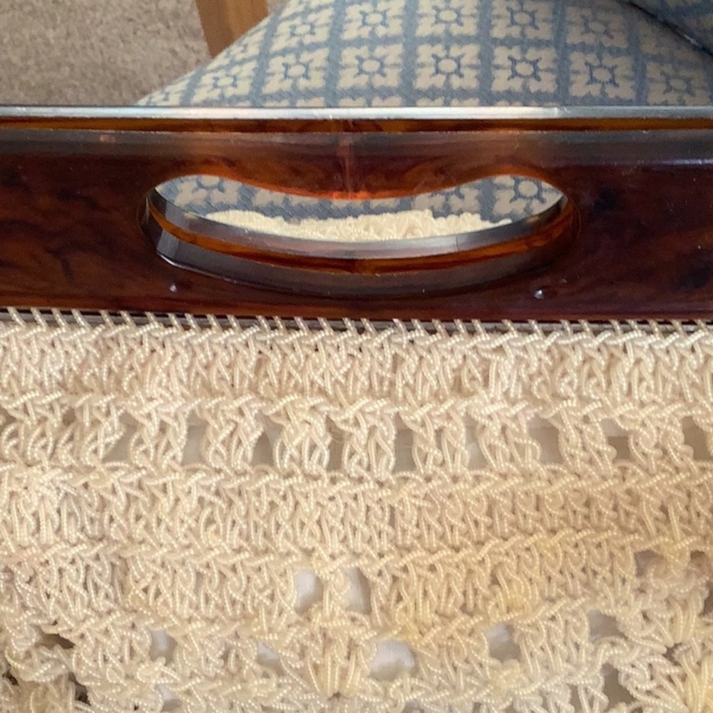 Crochet Beaded Vintage Bag 🌸🌸🌸💛💛 - Picture 3 of 12